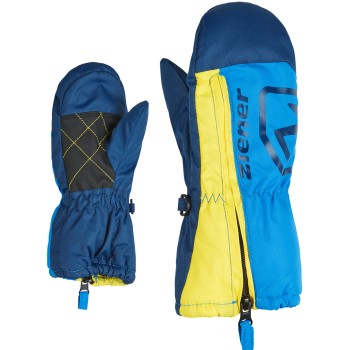 ZIENER Leon Minis - Παιδικά Mini Γάντια Ski χούφτα - Persian Blue