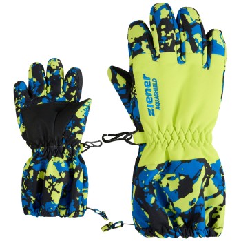 ZIENER Levio AS® Minis Mittens - Παιδική χούφτα Ski - Camo Persian Blue