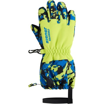 ZIENER Levio AS® Minis Mittens - Παιδική χούφτα Ski - Camo Persian Blue
