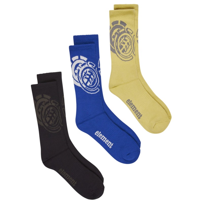 Element Double Icon Socks 3Pk - Ανδρικές κάλτσες Skate 3 Pack - Multicolor