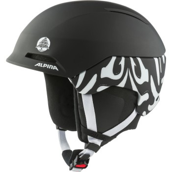ALPINA Nax Hybrid Helmet - Ski/Snowboard Helmet - Litoff Black