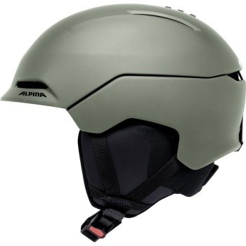 ALPINA Nax Hybrid Helmet - Ski/Snowboard Helmet - Willow Green matt