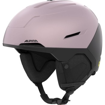 ALPINA Versatile Pro Mips® - Ski/Snowboard Helmet - Smoke Rose Matt