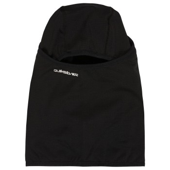 Quiksilver Log Grid - Balaclava Fleece for Men - True Black