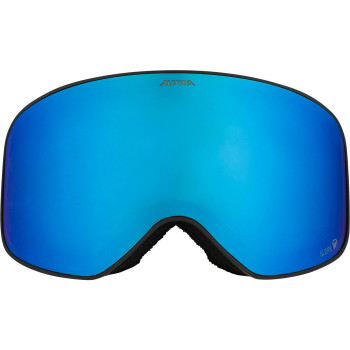 ALPINA Slope Quattroflex-Lite - Μάσκα Ski/Snowboard - Black Blue 883 matt /Blue Mirror
