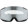 ALPINA Taos Q-Lite - Ski/Snowboard goggle - Litoff black matt white/Silver mirror