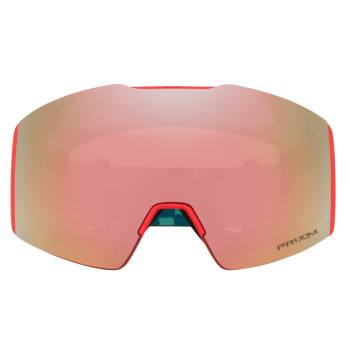 Oakley Fall Line™ M - Ski/Snowboard Goggles - Pacific Chex/Prizm Rose Gold Iridium Lens