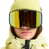 Roxy Storm Goggles - Γυναικεία Μάσκα Ski/Snowboard - Black/clux ml Pink Gold s3