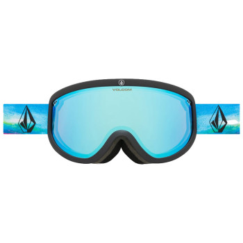 Volcom Footprints Mike Ravelson + (Bonus Lens - Dark Grey) - Ski/Snowboard Goggles - Ice Chrome