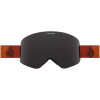 Volcom Odyssey Goggle + (Bonus Lens - Rose) - Ski/Snowboard Goggles - Redwood Caramel/Dark grey