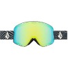 Volcom Odyssey Goggle + (Bonus Lens - Rose) - Ski/Snowboard Goggles - OP Art/Gold chrome