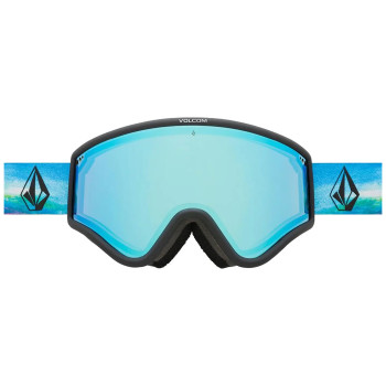 Volcom ΥΑΕ Mike Ravelson Goggle + (Bonus Lens - Dark Grey) - Ski/Snowboard Goggles - Ice Chrome