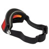 Volcom YAE Goggle - Ski/Snowboard Goggles - Matt Black/Red Chrome