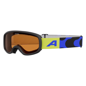 ALPINA Carvy 3.0 - Παιδική Μάσκα Ski/Snowboard - Blue Matt/Orange Lens