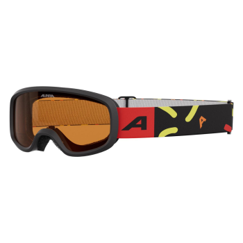 ALPINA Carvy 3.0 - Παιδική Μάσκα Ski/Snowboard - Red Matt/Orange Lens