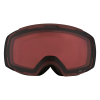 Alpina Falera Mag Q-Lite + Extra Φακός - Μάσκα ski/snowboard - Black Matt/Red Lens