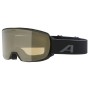 ALPINA Nakiska Q-Lite mirror - Ski/Snowboard Goggles - Black matt/Gold mirror
