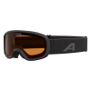 ALPINA Piney 2.0 - Παιδική Μάσκα Ski/Snowboard - Black Matt/Orange Lens