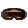 ALPINA Piney 2.0 - Παιδική Μάσκα Ski/Snowboard - Black Matt/Orange Lens