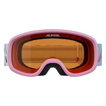 ALPINA Piney 2.0 - Παιδική Μάσκα Ski/Snowboard - Rose Matt/Orange Lens