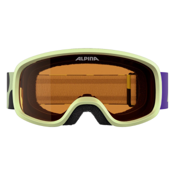 ALPINA Piney 2.0 - Παιδική Μάσκα Ski/Snowboard - Sunny Lime Matt/Orange Lens