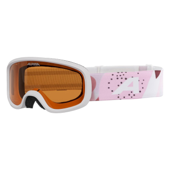 ALPINA Piney 2.0 - Παιδική Μάσκα Ski/Snowboard - White Rose Matt/Orange Lens