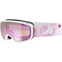 ALPINA Scarabeo Junior Q-Lite Mirror - Παιδική Μάσκα Ski/Snowboard - White Rose matt/Rose-pink mirror