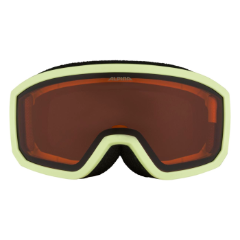 ALPINA Scarabeo Junior - Παιδική Μάσκα Ski/Snowboard - Sunny Lime Matt/Orange Lens
