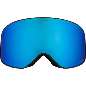 ALPINA Slope Quattroflex-Lite - Μάσκα Ski/Snowboard - Black Blue 883 matt /Blue Mirror