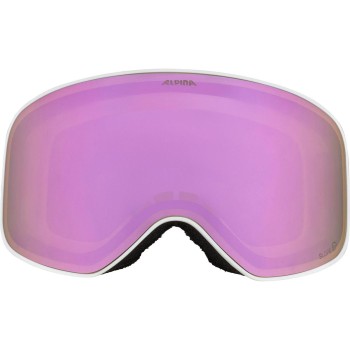 ALPINA Slope Quattroflex-Lite - Μάσκα Ski/Snowboard - White Rose matt /Rose Mirror