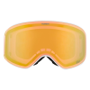 Alpina Slope QV - Μάσκα ski/snowboard - White Matt/Gold Lens