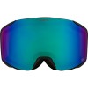 ALPINA Taos Q-Lite - Μάσκα Ski/Snowboard - Black Willow Green Matt/Green mirror