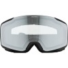 ALPINA Taos Q-Lite - Μάσκα Ski/Snowboard - Litoff black matt white/Silver mirror