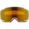 ALPINA Taos Q-Lite - Μάσκα Ski/Snowboard - White Earth matt/Gold Mirror