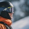 Alpina Venet Qlite - Μάσκα ski/snowboard - LitOff Black Yellow/Silver Lens