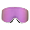 Alpina Venet Qlite - Μάσκα ski/snowboard - White Rose Matt/Rose Lens