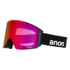 Anon Sync + Extra Φακός/MFI® Face Mask - Μάσκα Ski/Snowboard - Black/Perceive Sunny Red Lens
