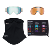 Anon Sync + Extra Φακός/MFI® Face Mask - Μάσκα Ski/Snowboard - Oat/Perceive Variable Blue Lens