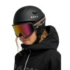 Roxy Izzy Goggles - Γυναικεία Μάσκα Ski/Snowboard  - Black/Clux Ml Silver s3
