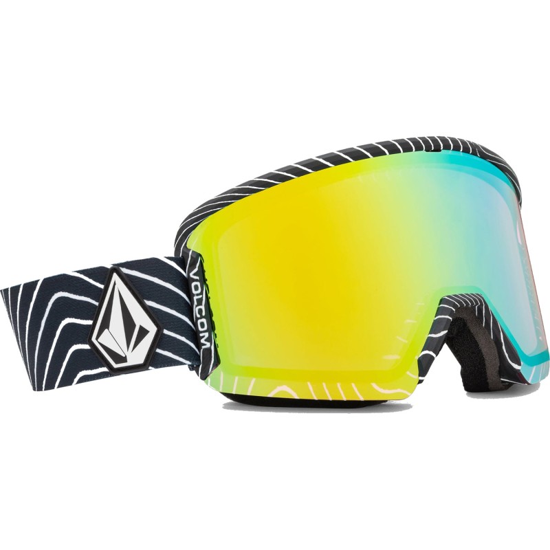 Volcom Garden 2 Goggle (Extra φακός - BL.Rose) - Ski/Snowboard Goggles - Op Art/ Gold Chrome
