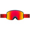 Volcom Garden 2 Goggle + (Extra φακός - BL.Rose) - Ski/Snowboard Goggles - Matt Black/Red Chrome