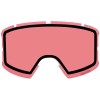 Volcom Garden 2 Goggle + (Extra φακός - BL.Rose) - Ski/Snowboard Goggles - Matt Black/Red Chrome
