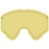 Volcom YAE Goggle + (Extra φακός - Yellow) - Ski/Snowboard Goggles - Matt Black/Red Chrome 