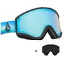 Volcom ΥΑΕ Mike Ravelson Goggle + (Extra φακός -Dark Grey) - Μάσκα Ski/Snowboard -  Ice Chrome