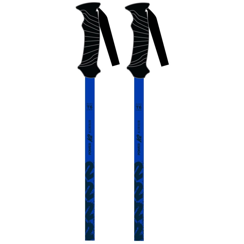 K2 Power Aluminum - Μπατόν Ski - Blue