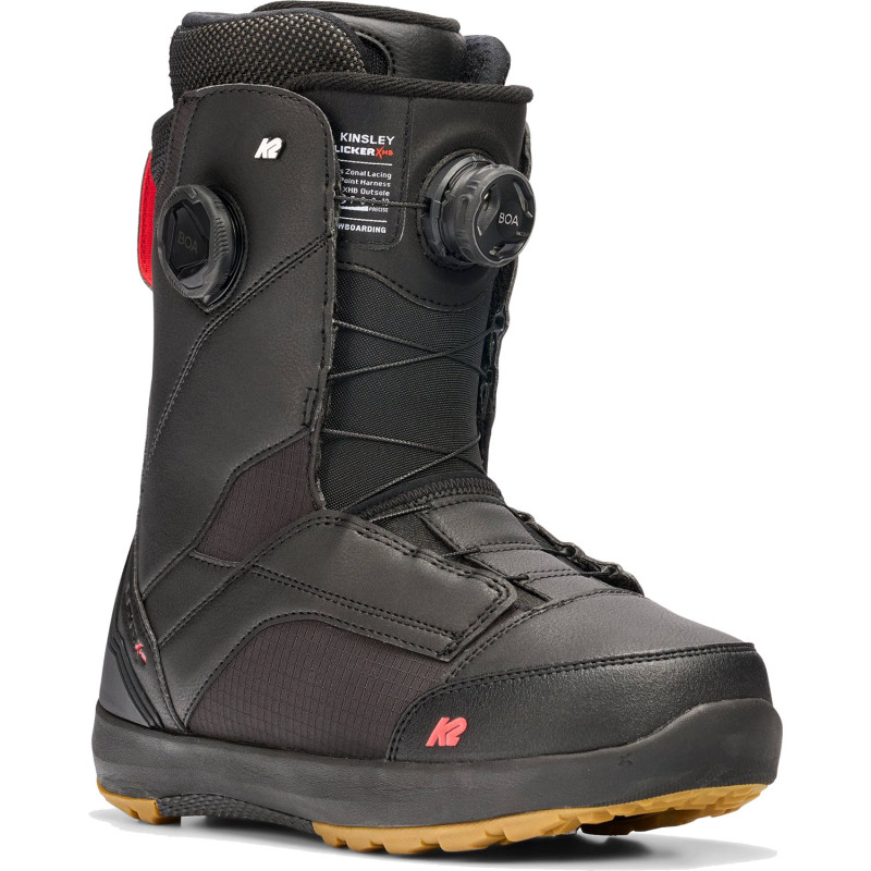 K2 KINSLEY Clicker™ X HB - Black - Women's Snowboard Boots 2026