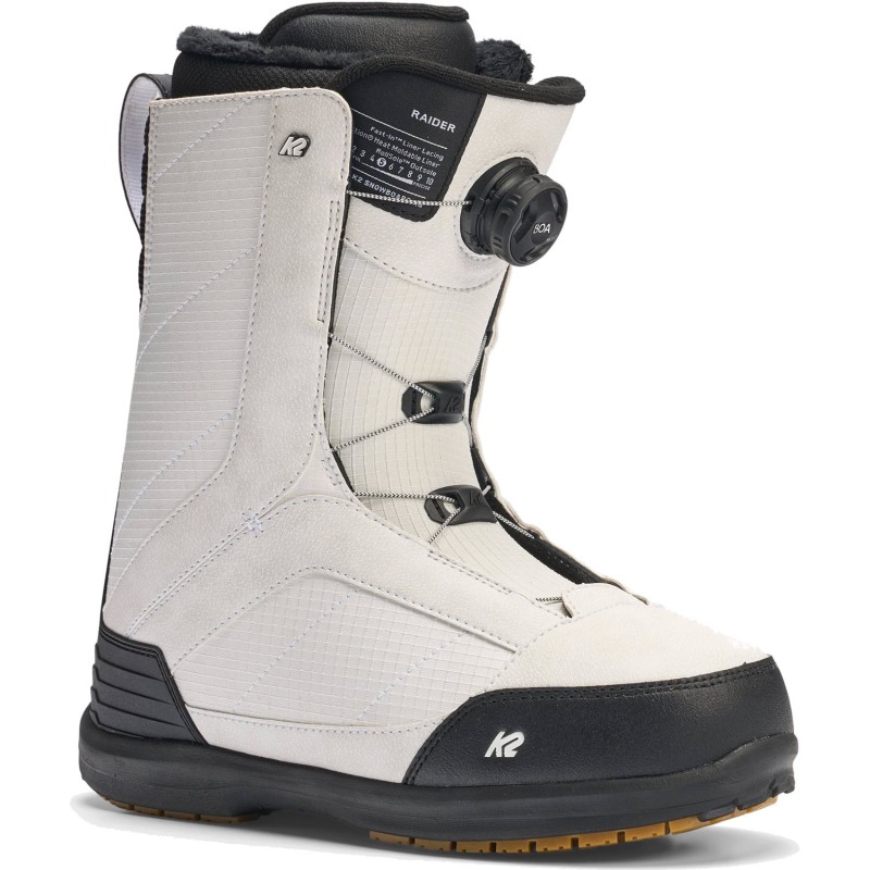 K2 RAIDER BOA® - White - Aνδρικές Μπότες Snowboard 2026