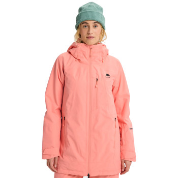 BURTON Reserve 2L Insulated 20K- Women's snow Jacket - Sunrise Coral
