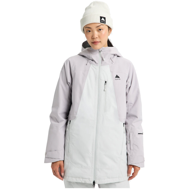BURTON Reserve 2L Insulated 20K- Women's snow Jacket - Washed Lavender/Gray Cloud