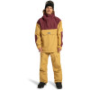 DC 43 Technical Snow Anorak 10K- Shell Snow Jacket for Men - Mustard Gold